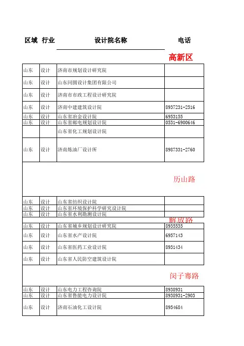 济南设计院2