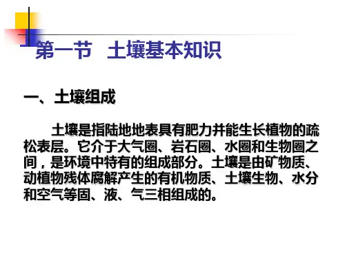 土壤环境监测ppt课件