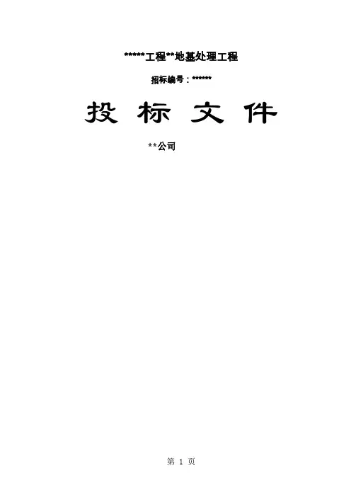 某机场地基处理施工组织设计-71页文档资料
