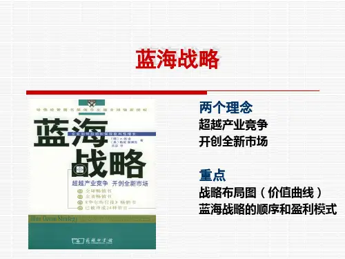 第六章第五节蓝海战略