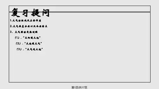 高中地理必修一热力环流PPT课件
