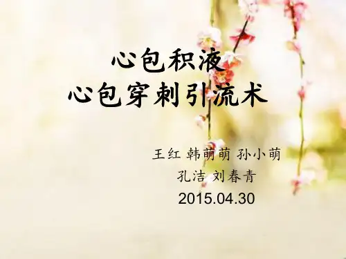 2015.04.30心包积液
