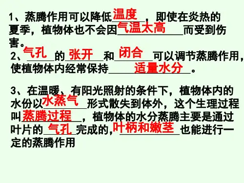 生物：运输作用