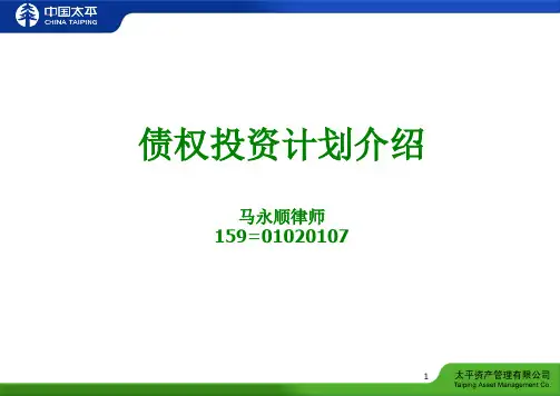 债权项目简介