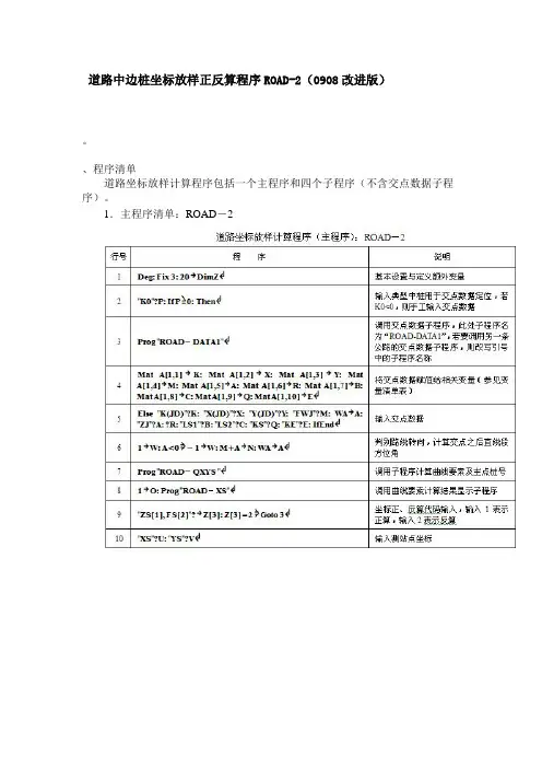 ROAD-2改进版