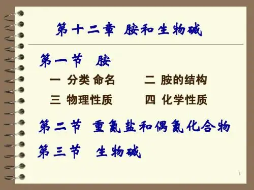 十二  胺