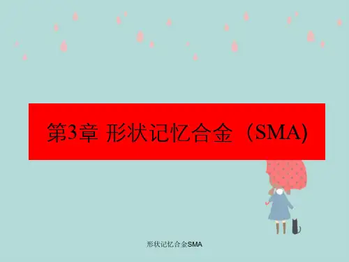 形状记忆合金SMA