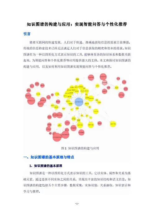 知识图谱的构建与应用：实现智能问答与个性化推荐