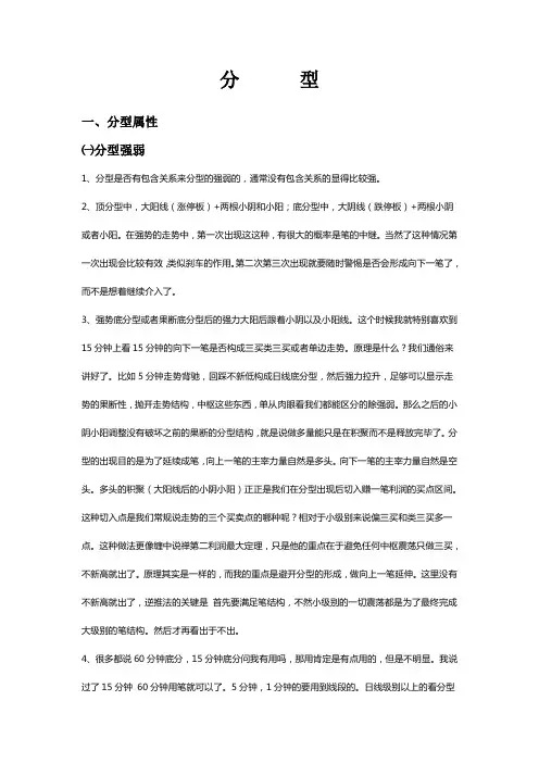 如何用分型交易秘籍