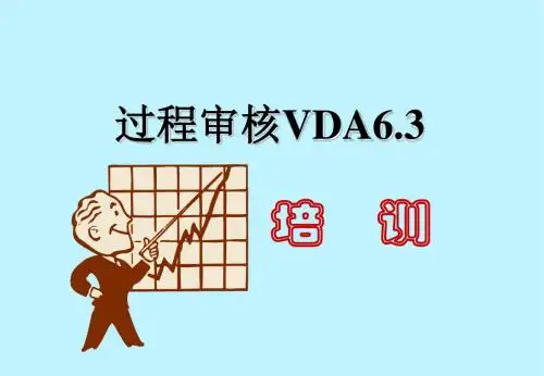 VDA6.3_过程审核培训