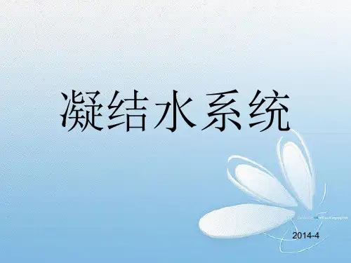 凝结水系统讲解