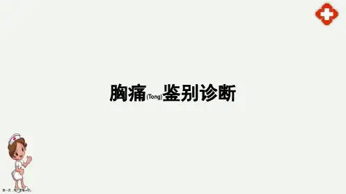 胸痛诊断治疗基础知识ppt