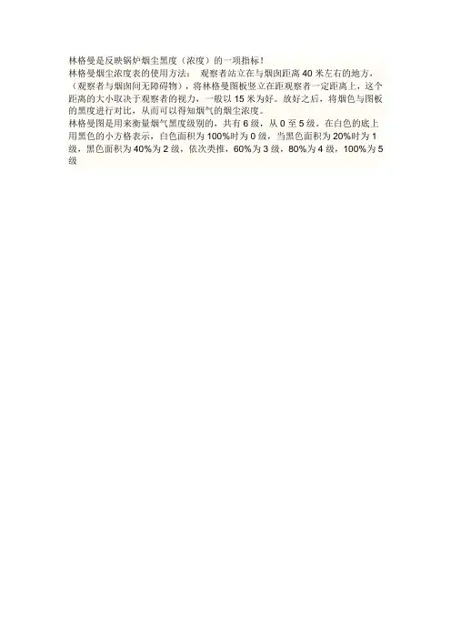 烟气黑度