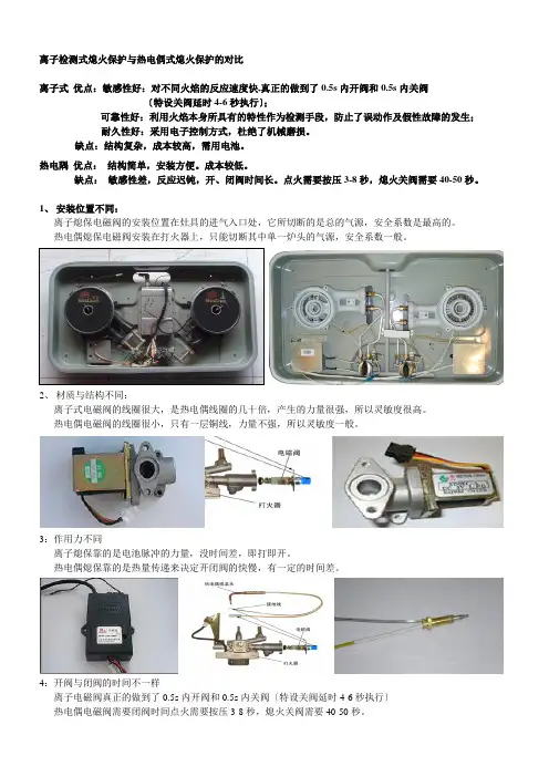 离子熄保与热电隅熄保的对比
