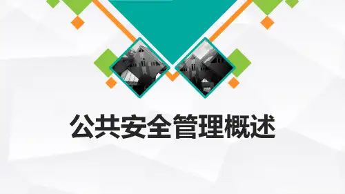 公共安全管理概述