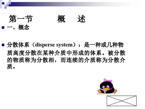 微粒分散体系