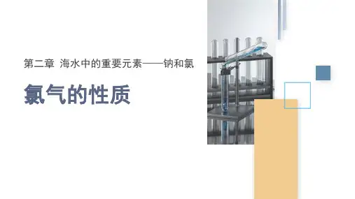 2.2 课时1 氯气的性质(24张PPT) 课件 高一化学人教版(2019)必修一