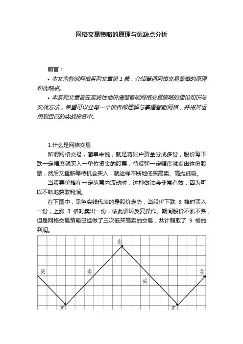 网格交易策略的原理与优缺点分析