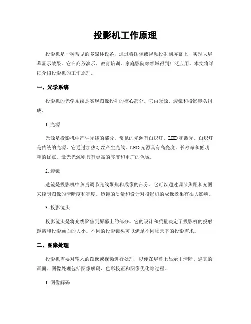 投影机工作原理