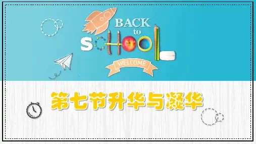 升华与凝华PPT课件(初中科学)
