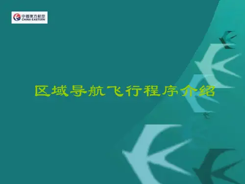 RNAVE运行区域导航飞行程序