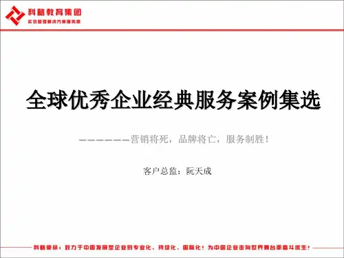 胜鉴《全球优秀企业经典服务案例》阮天成