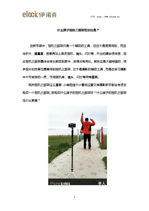 什么牌子相机三脚架性价比高？