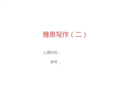 雅思写作(二)教育类语料库及范文讲解