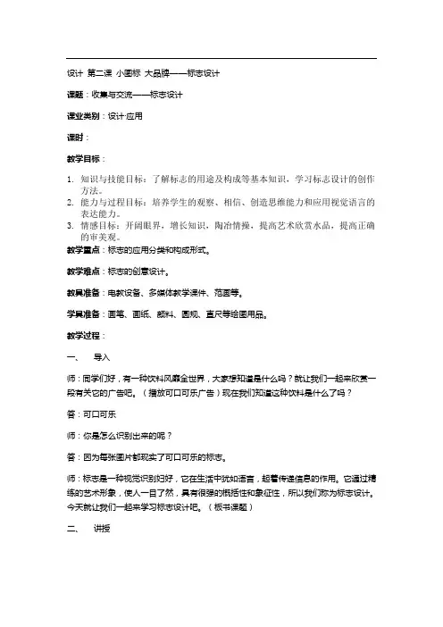 设计 第二课 小图标 大品牌