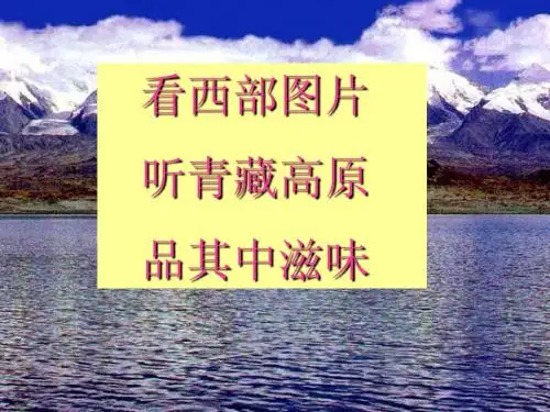 【语文】《西地平线上 》课件苏教必修一