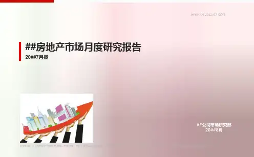合肥房地产市场月报完整版