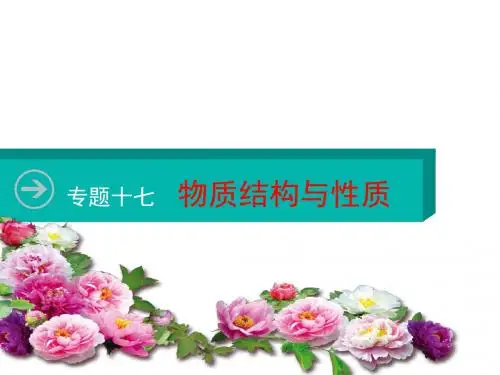 2010—2019年全国高考化学卷 物质结构与性质 考情、考点、试题、答题技巧(共190张PPT)