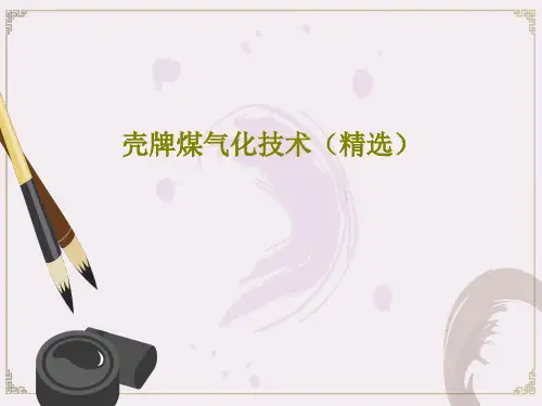 壳牌煤气化技术(精选)PPT共52页