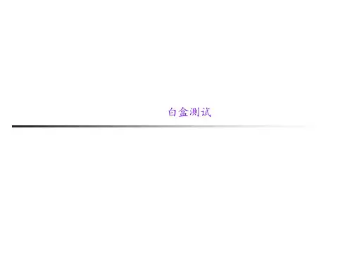 软件测试技术5白盒测试图文模板