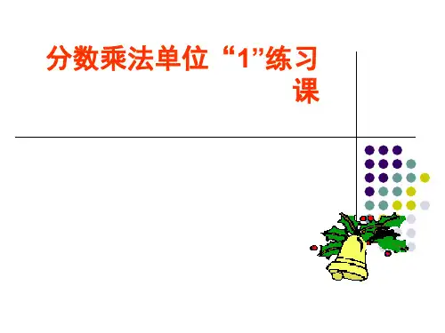 分数乘法单位1练习课 (2)
