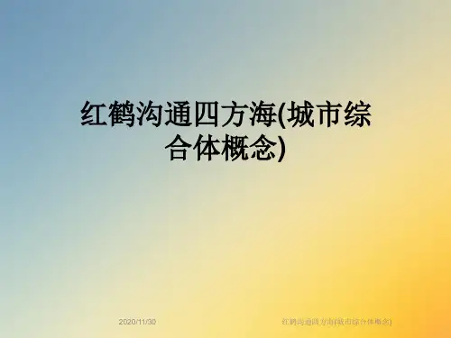 红鹤沟通四方海(城市综合体概念)