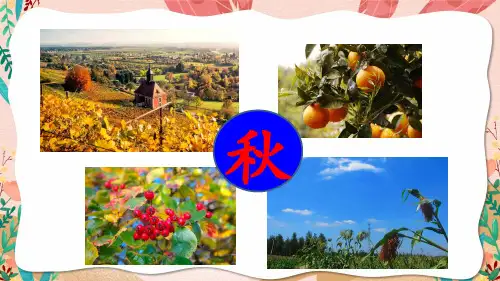 部编版一年级上册语文语文园地四课件