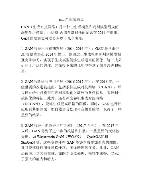 gan产业发展史