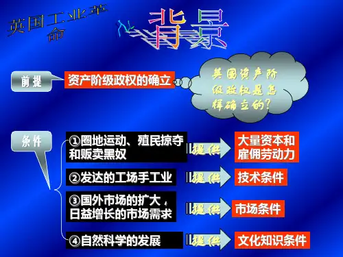 工业革命和资本主义的发展