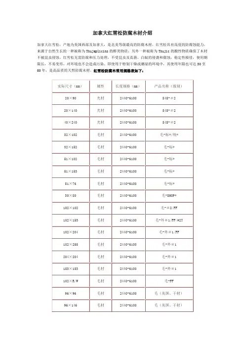加拿大红雪松介绍