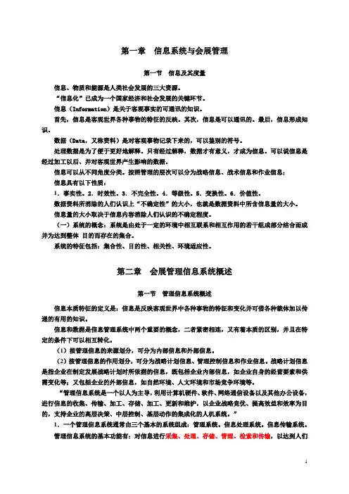 1249会展管理信息系统全解
