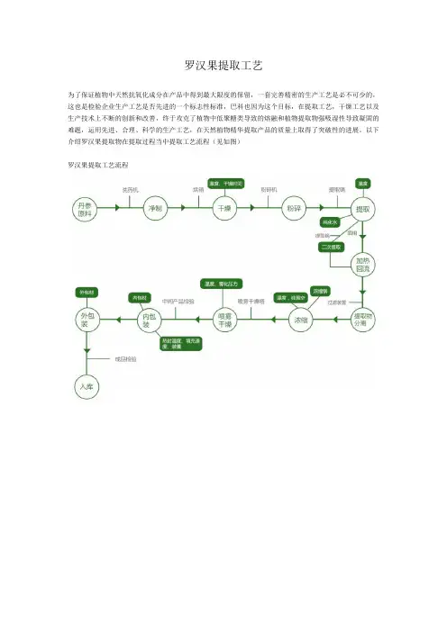 罗汉果提取工艺