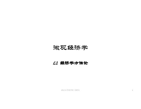 L1_经济学方法论