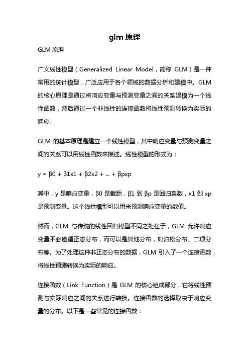 glm原理