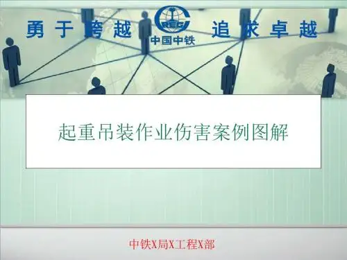 起重吊装作业伤害事故案例图解-PPT精品文档