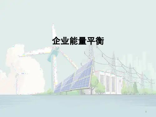 企业能量平衡