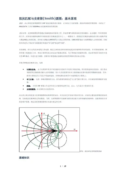 史密斯(Smith)圆图