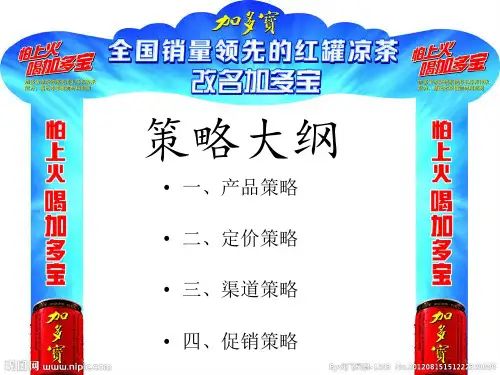 加多宝国际市场营销战略