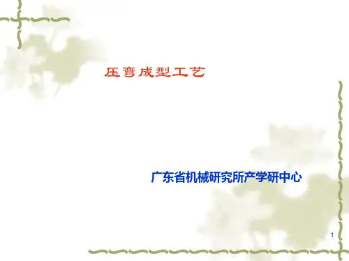 压弯成型工艺PPT课件