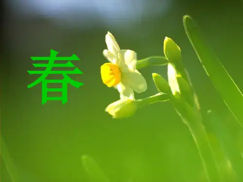 人教版七年级语文上册PPT_第一课《 》PPT